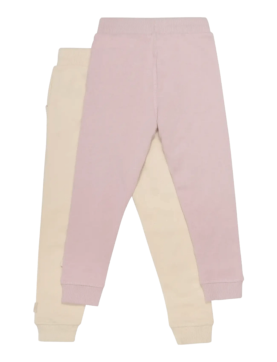 Minymo - Basic 37 -Sweat pant (2-pack) - hosen-multipack - violet ice - 1