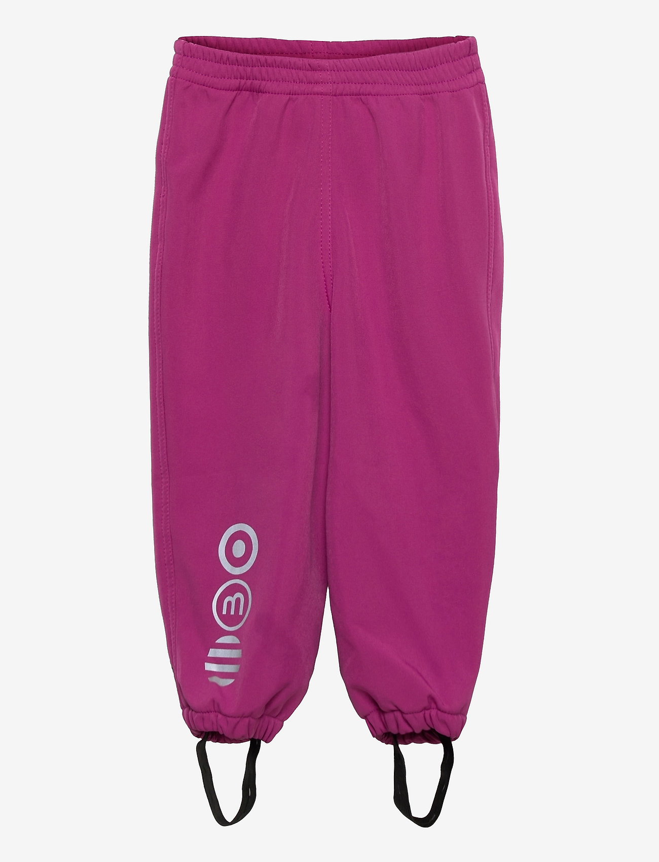 Minymo - Basic Softshell pants - dark fuschia - 0