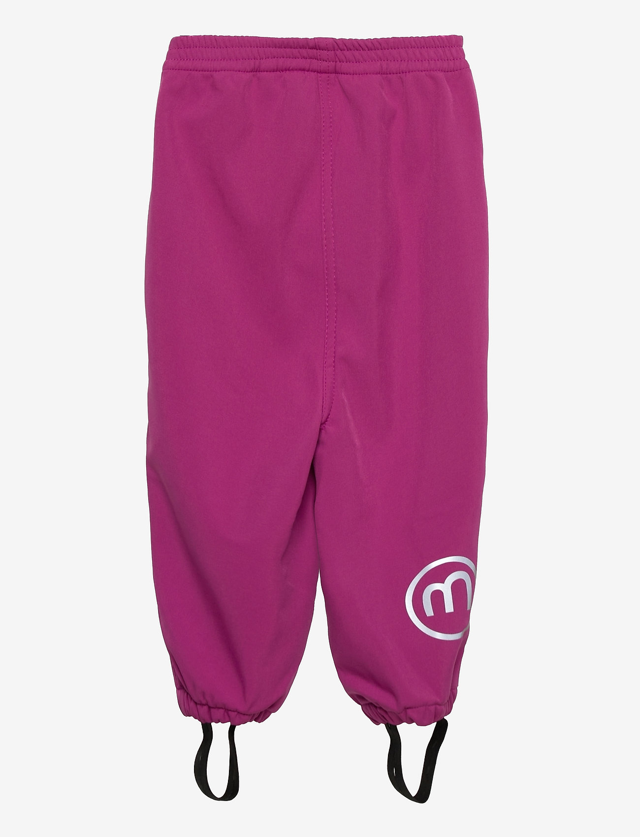Minymo - Basic Softshell pants - dark fuschia - 1
