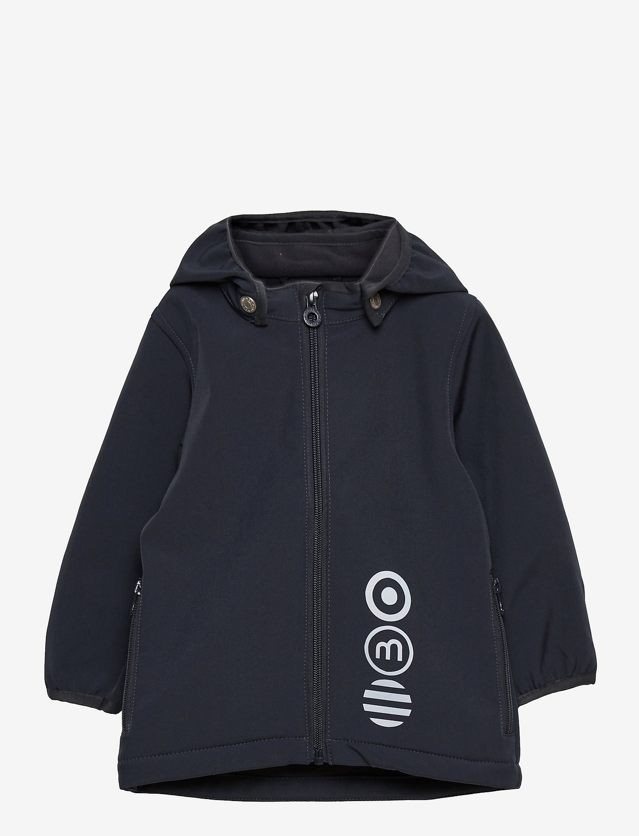 Minymo - Softshell jacket - Solid - india ink - 0