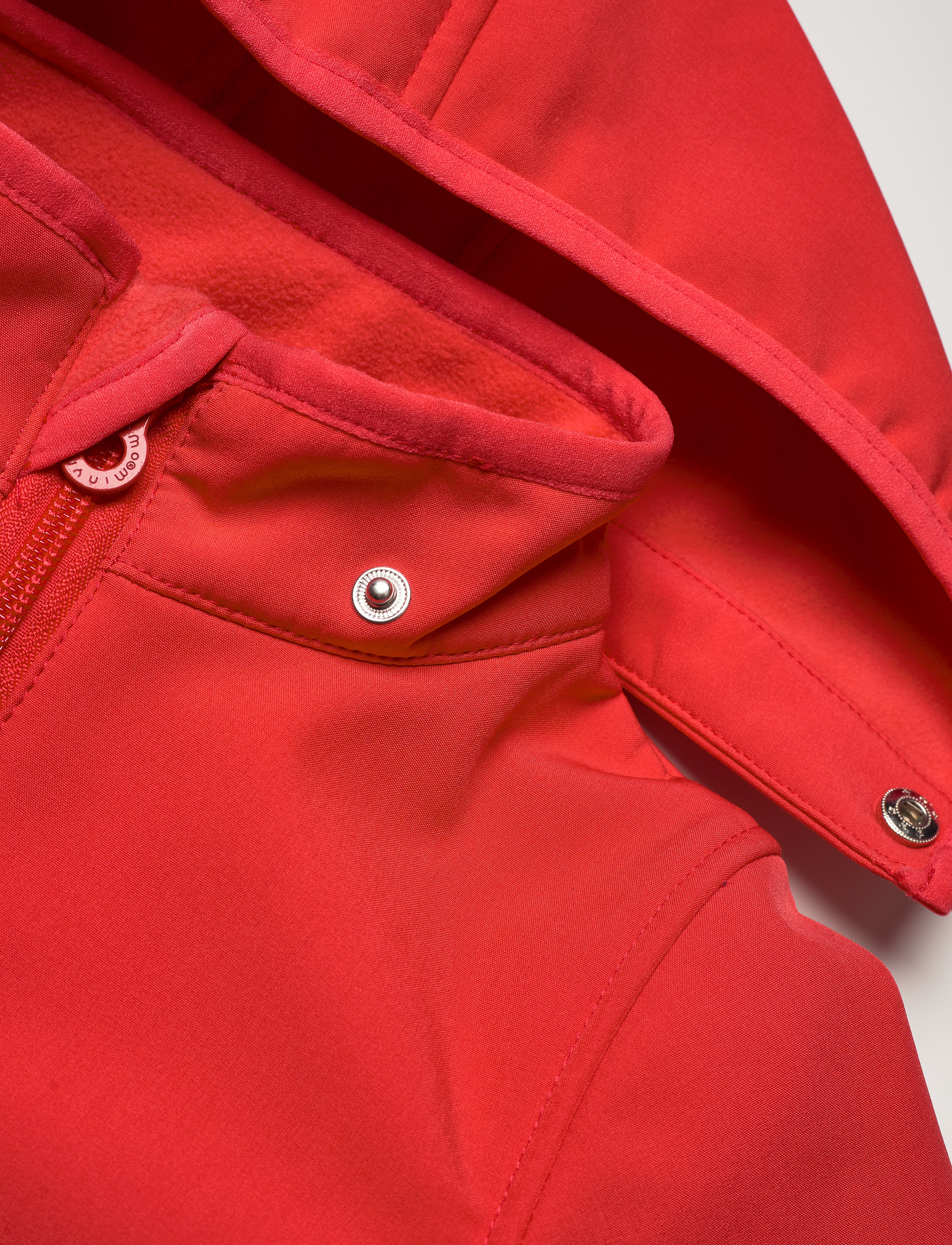 Minymo - Softshell suit - Solid - hibiscus - 4