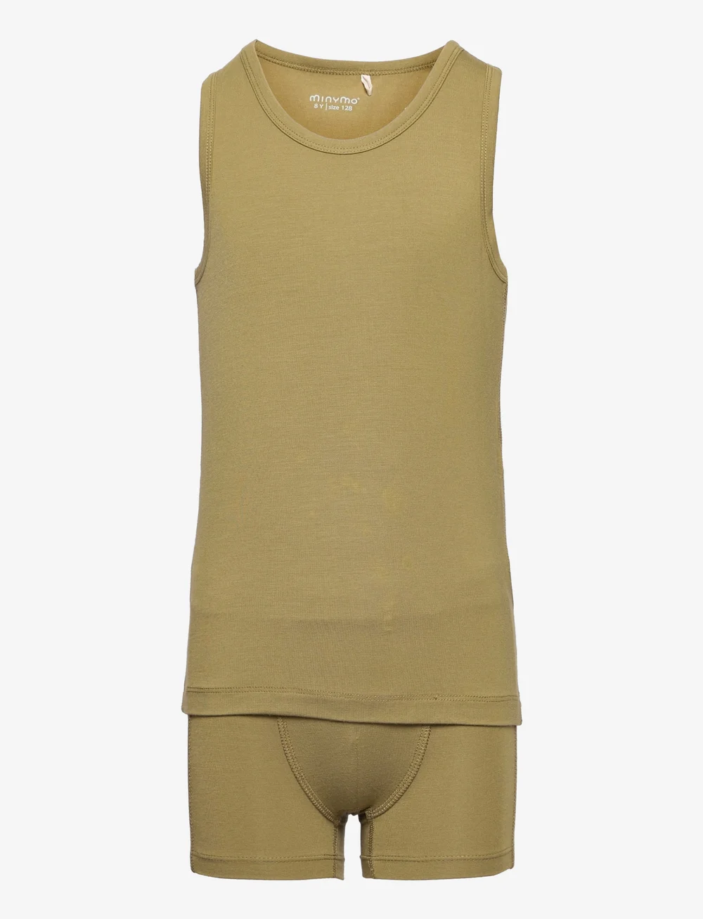 Minymo - Underwear set Boy - undertøjssæt - dried herbs - 0