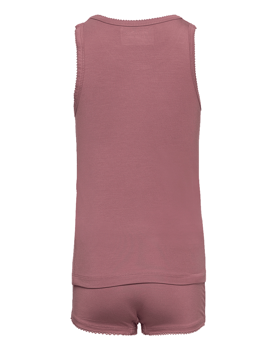 Minymo - Underwear set - underklädesset - rose brown - 1