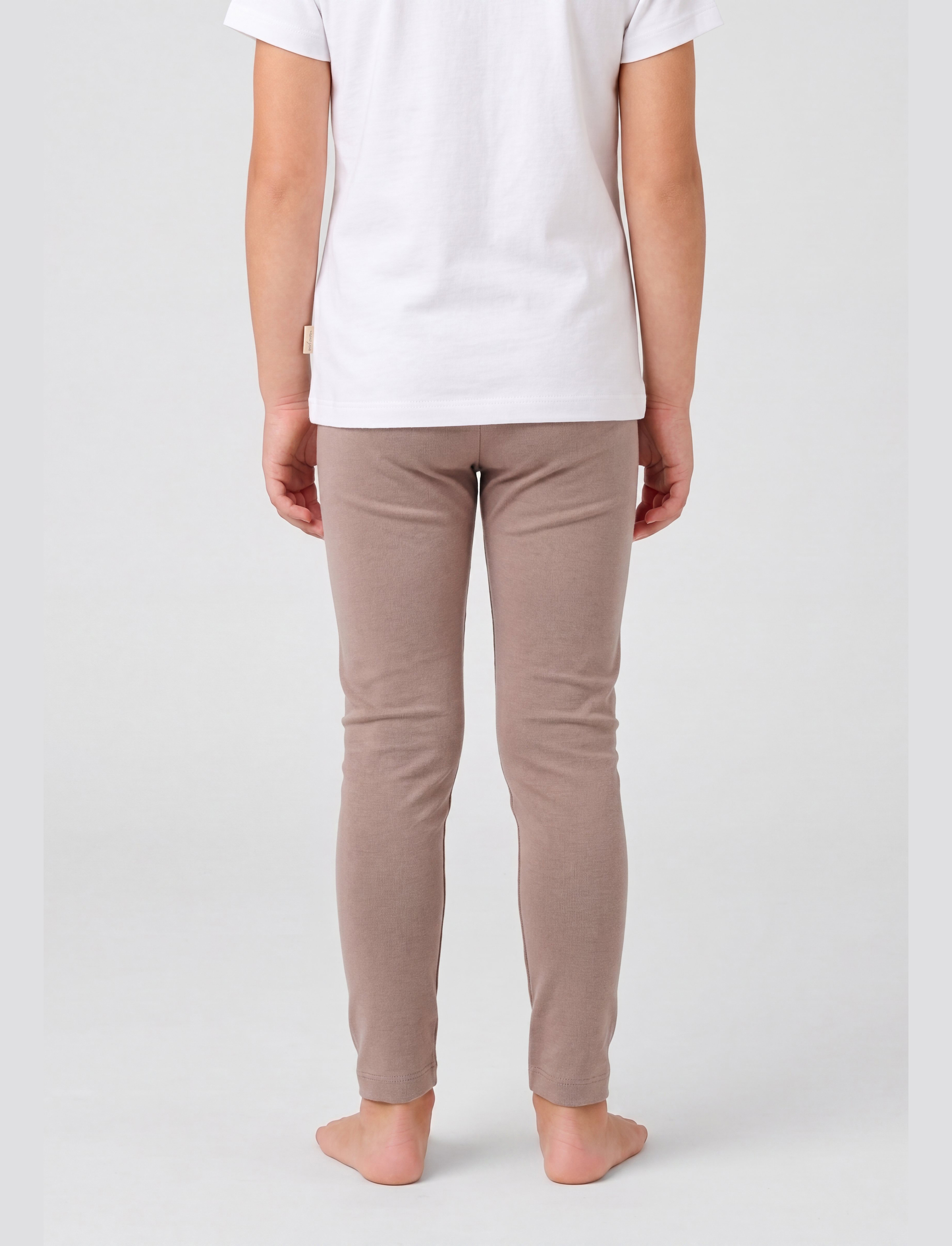 Minymo - Basic Leggings (2-pack) - hosen-multipack - apple butter - 0