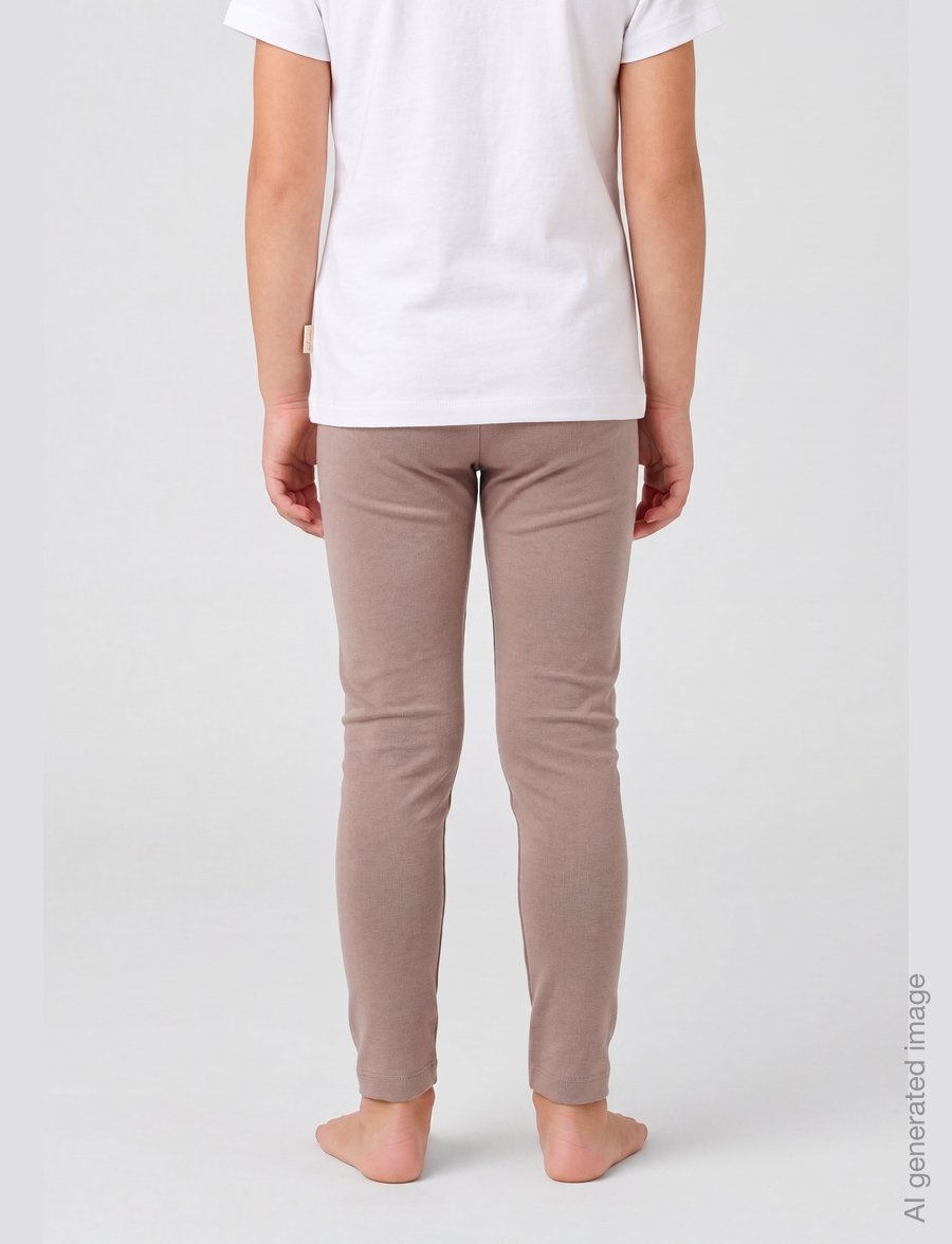 Minymo - Basic Leggings (2-pack) - hosen-multipack - apple butter - 0