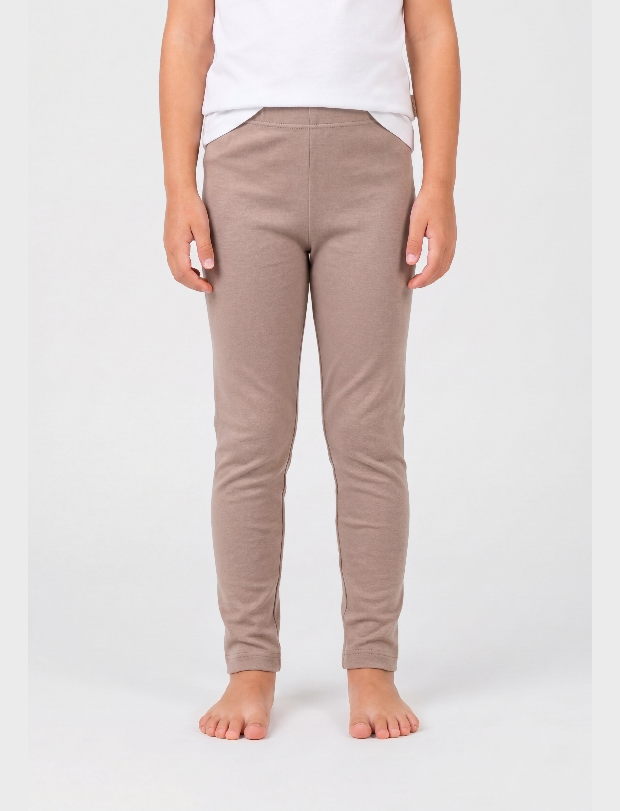 Minymo - Basic Leggings (2-pack) - hosen-multipack - apple butter - 4