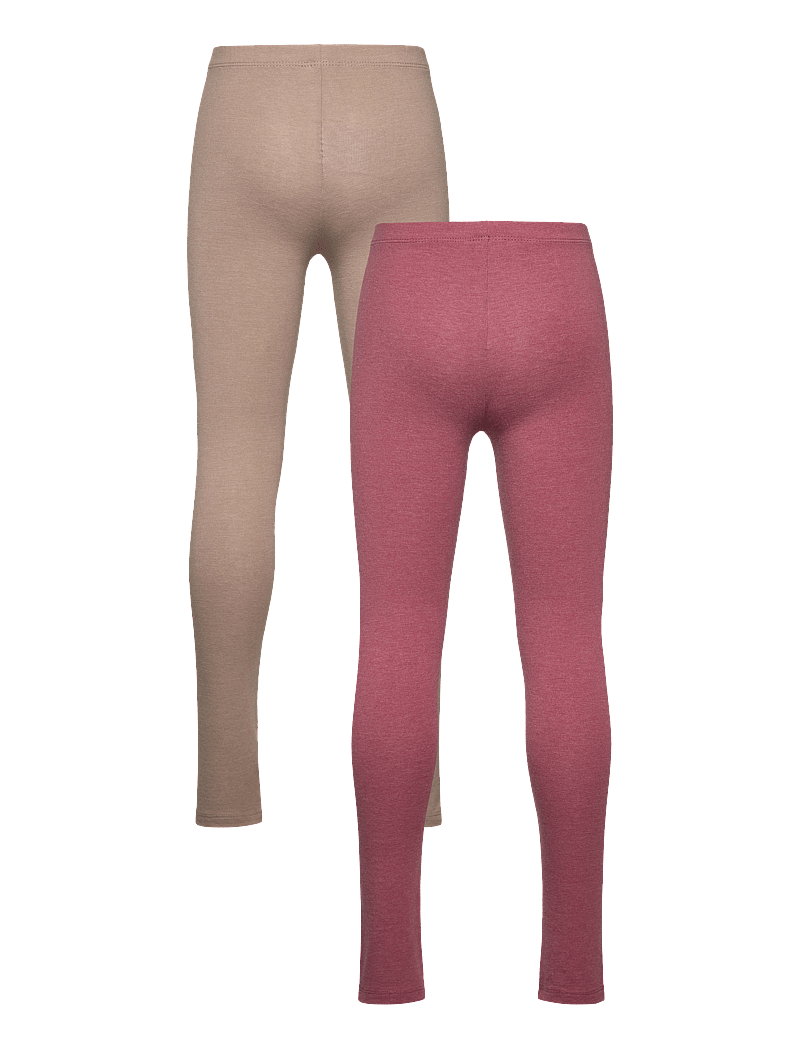 Minymo - Basic Leggings (2-pack) - lot de leggings - apple butter - 1