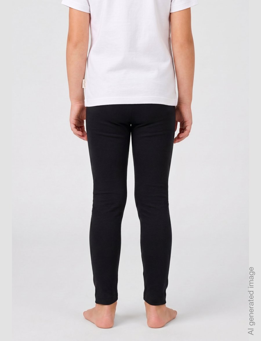 Minymo - Basic Leggings (2-pack) - rudens drabužiai - black - 3