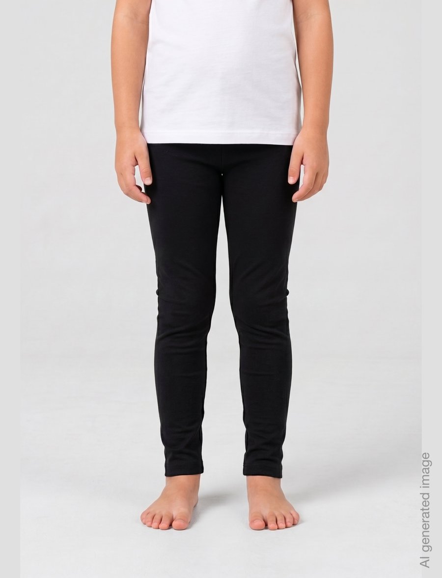 Minymo - Basic Leggings (2-pack) - rudens drabužiai - black - 5