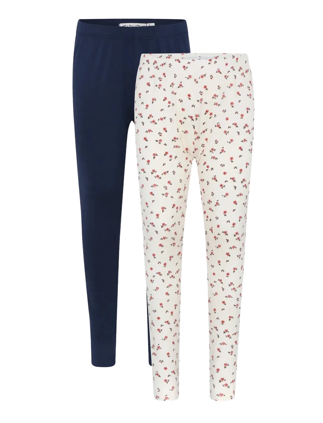 MINYMO Basic Leggings (2-Pack) Navy - 110 - Kinder