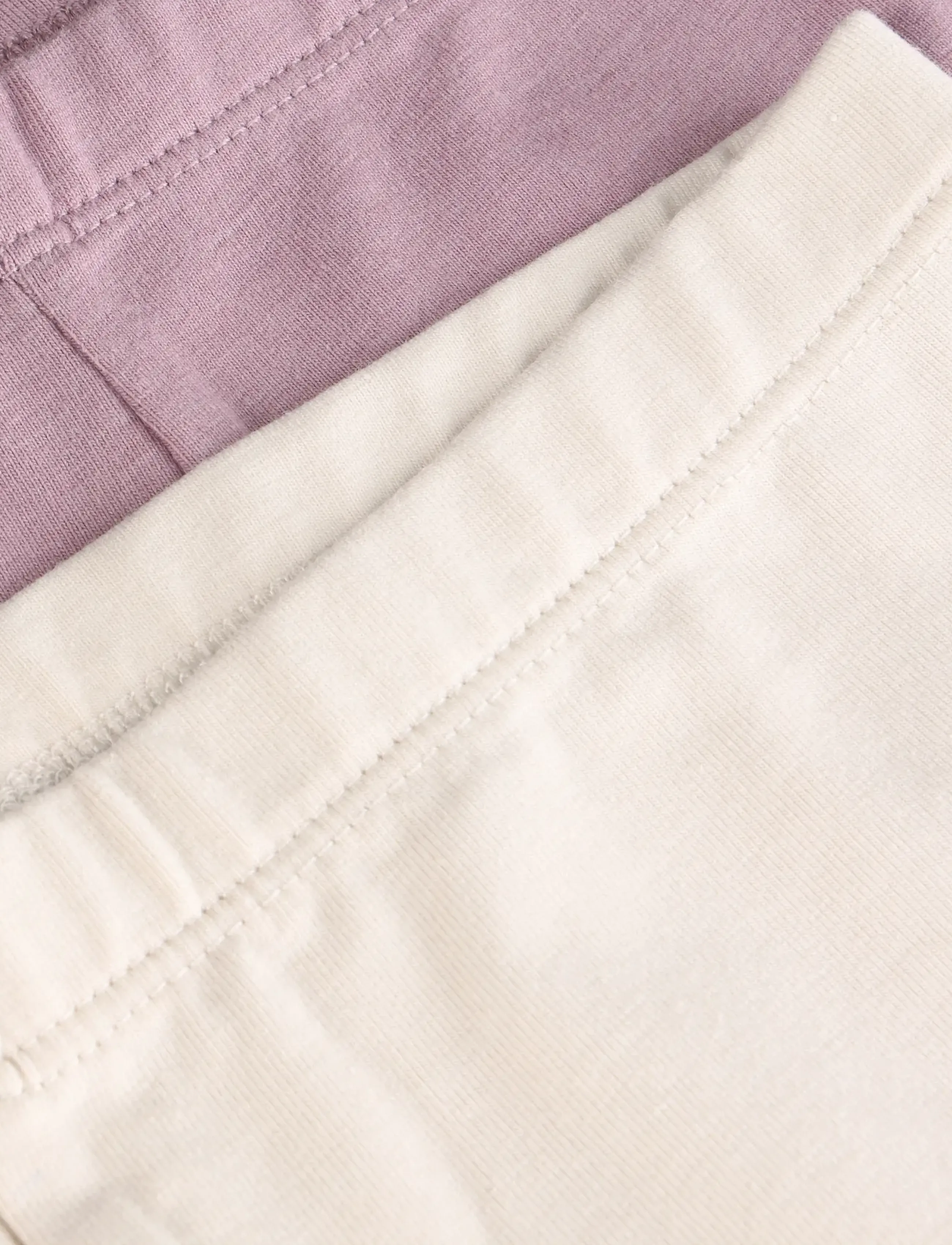 Minymo - Basic Leggings (2-pack) - multipack leggins - elderberry - 4
