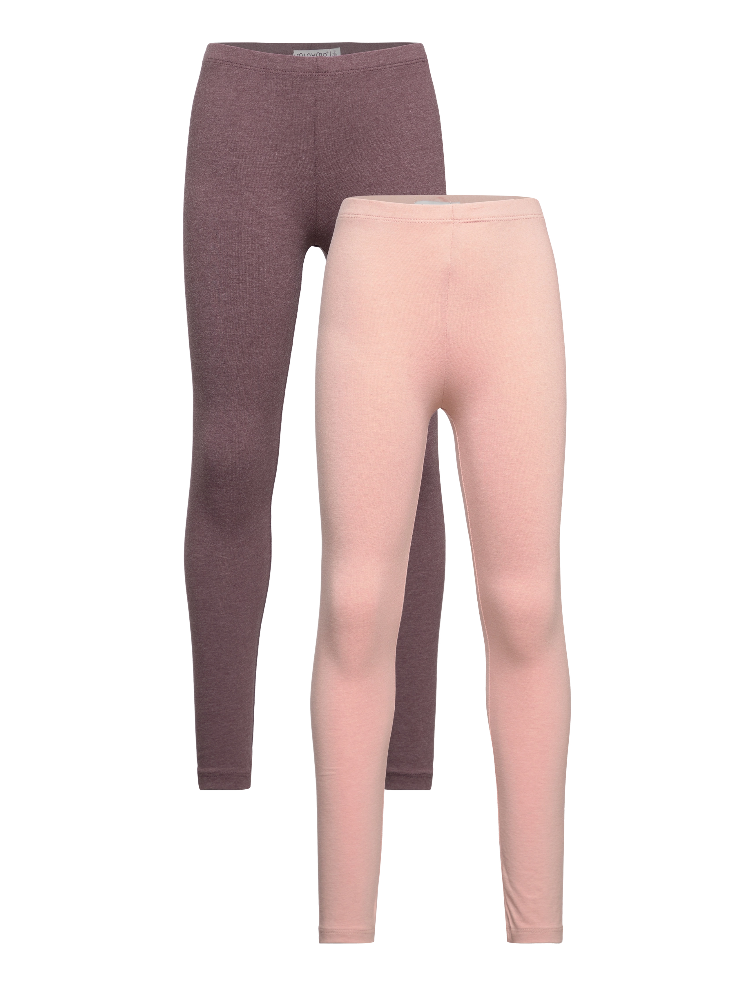MINYMO Basic Leggings (2-Pack) Pink - 122 - Kinder
