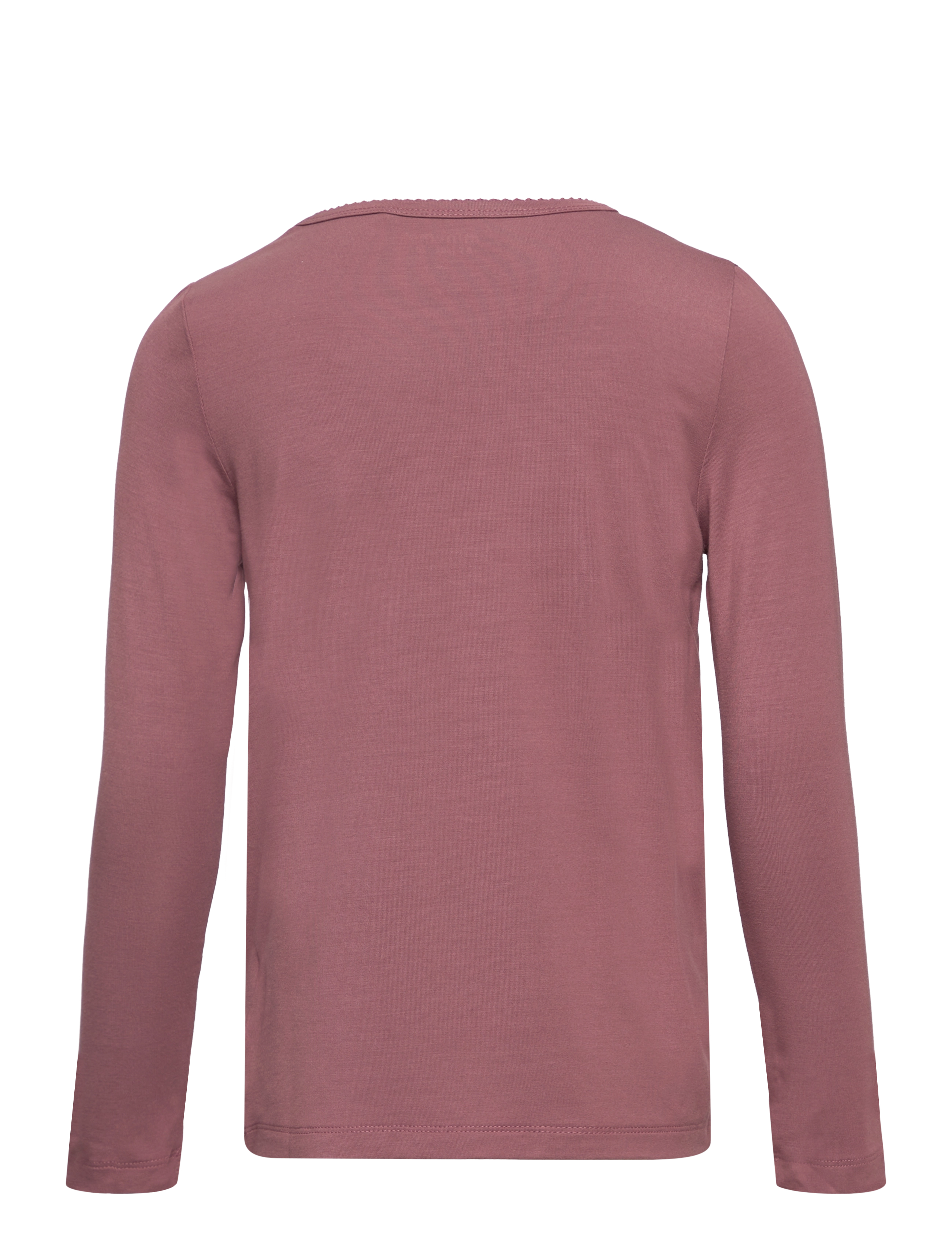 Minymo - Blouse LS - pikkade varrukatega t-särgid - rose brown - 1