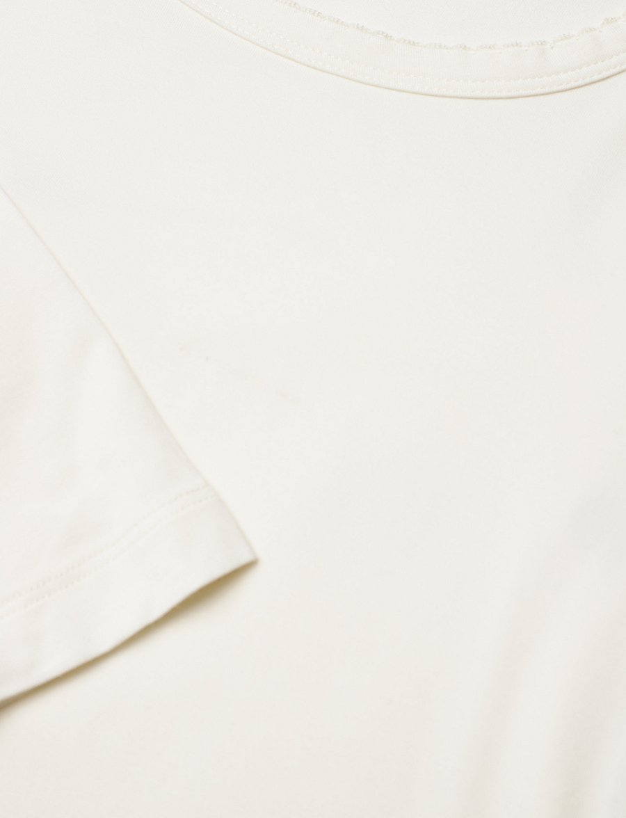 Minymo - Blouse LS - langærmede t-shirts - white - 2