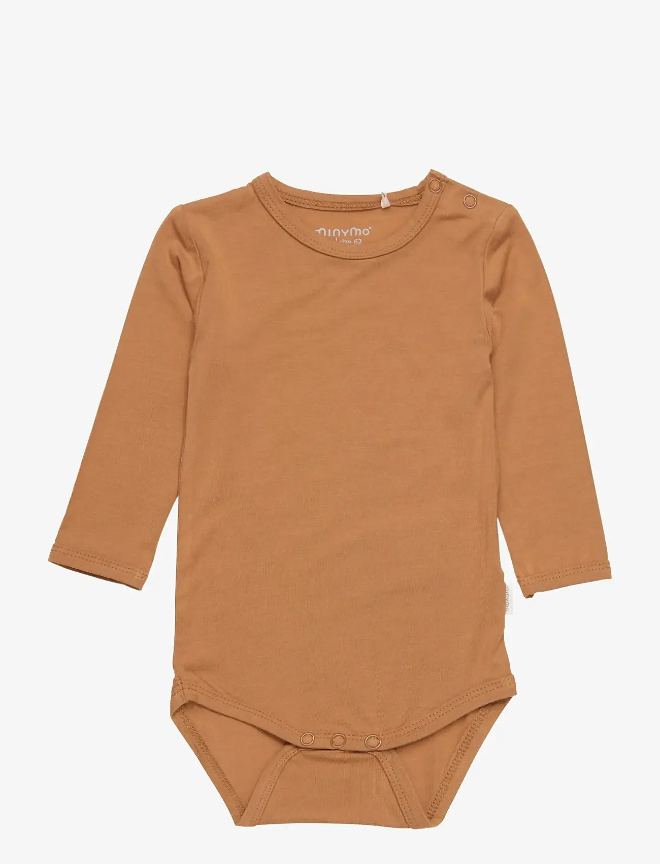 Minymo - Body LS - långärmade bodies - chipmunk - 0