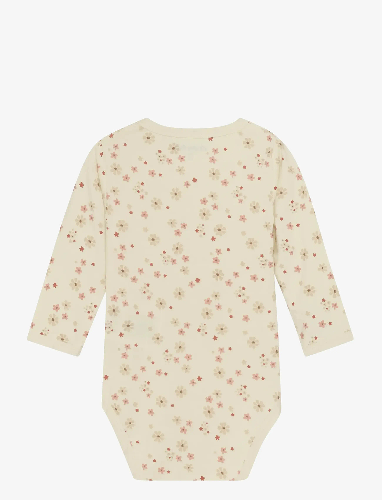 Minymo - Body LS - langærmede bodyer - dusty ceder - 1