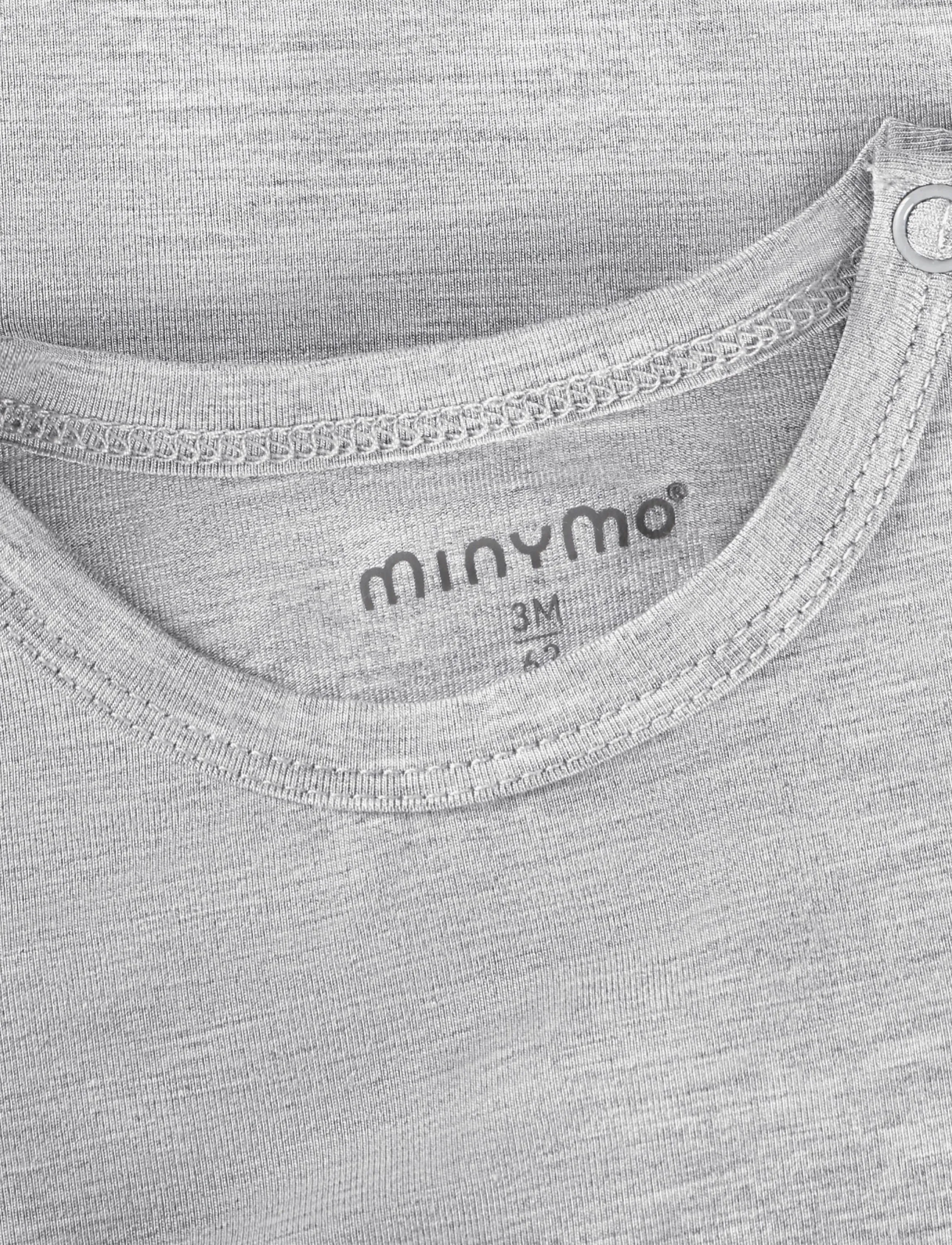 Minymo - Body LS - die niedrigsten preise - mediumgreymelange - 2