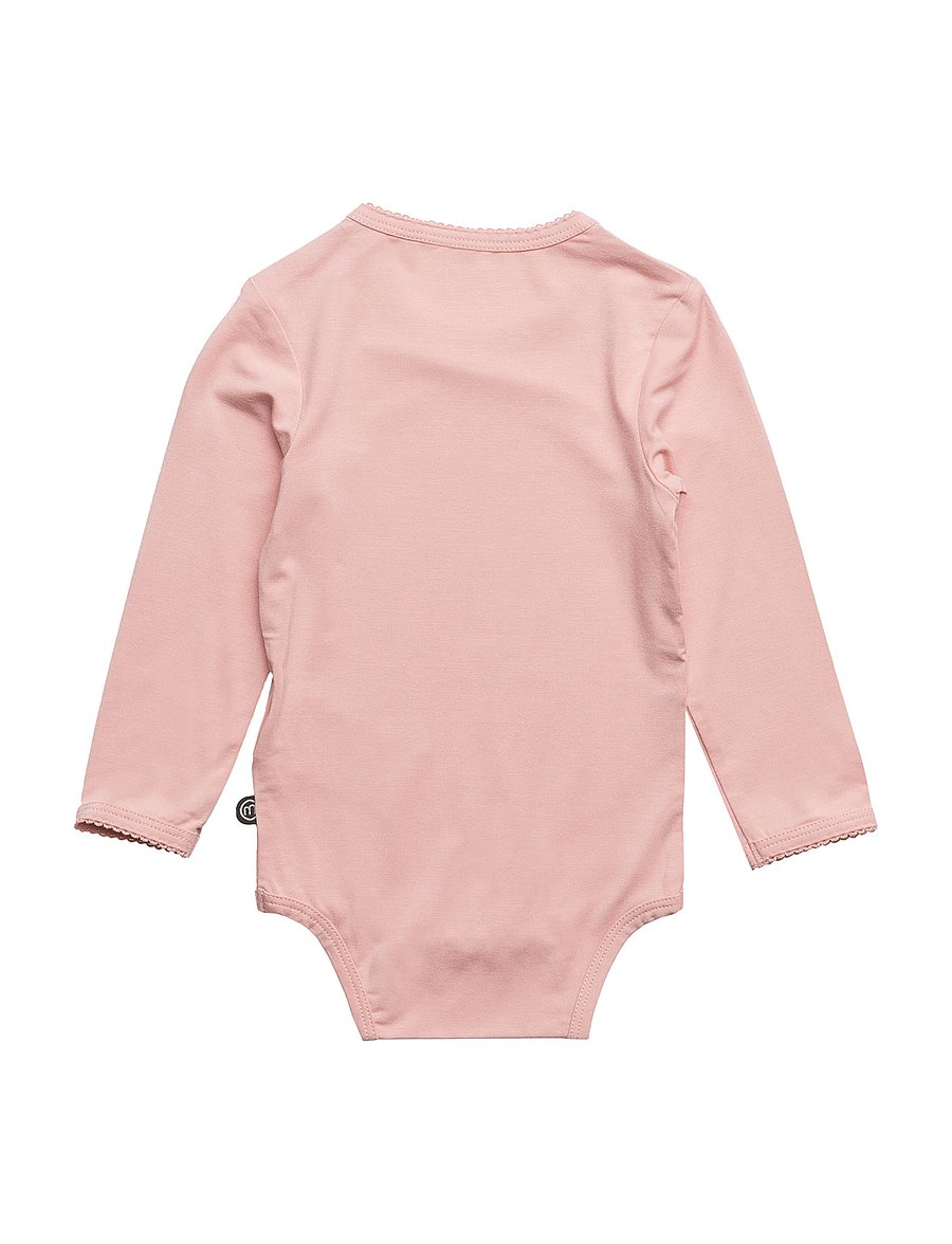Minymo - Body LS - langærmede bodyer - misty rose - 1