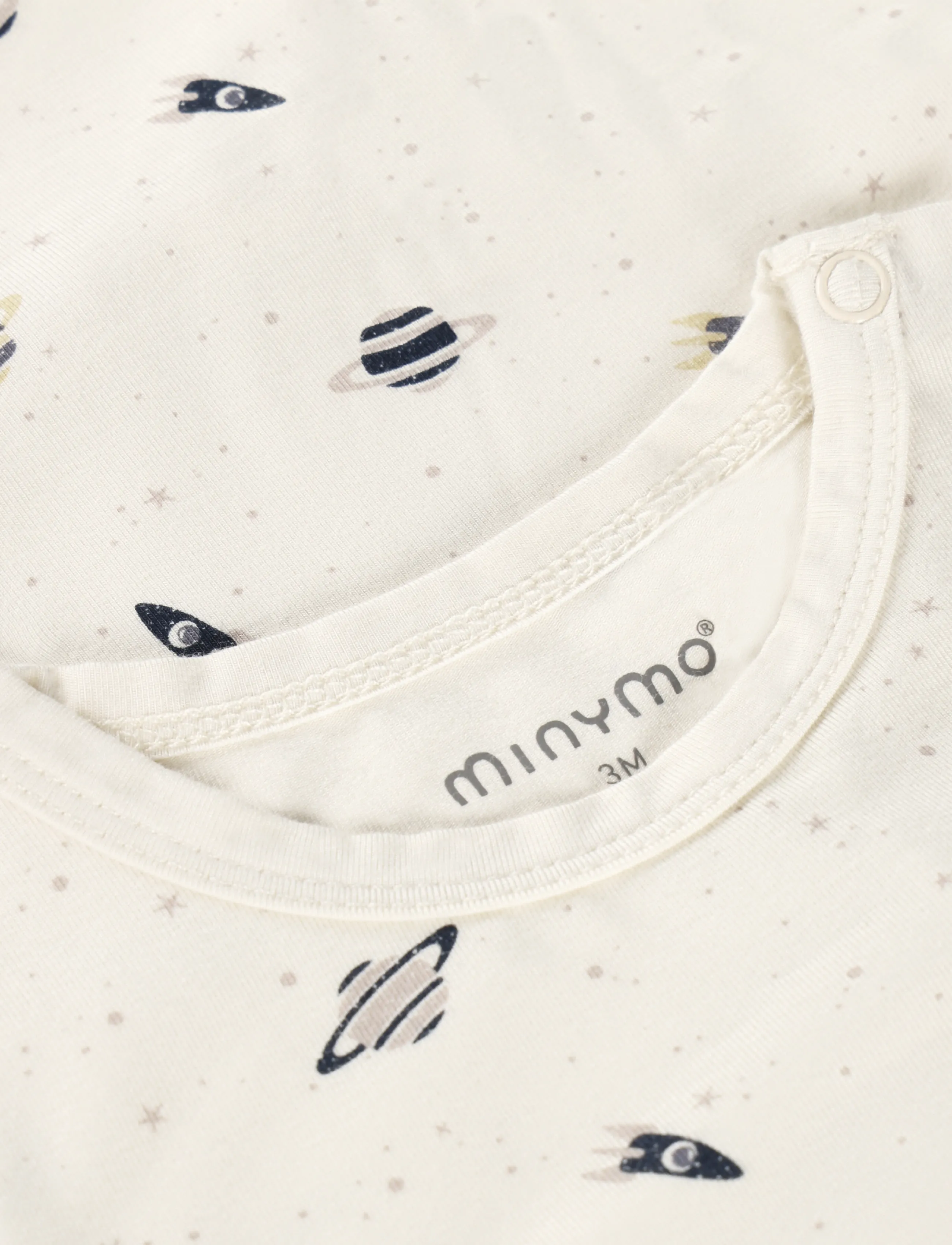 Minymo - Body LS - long-sleeved bodies - niagara mist - 2