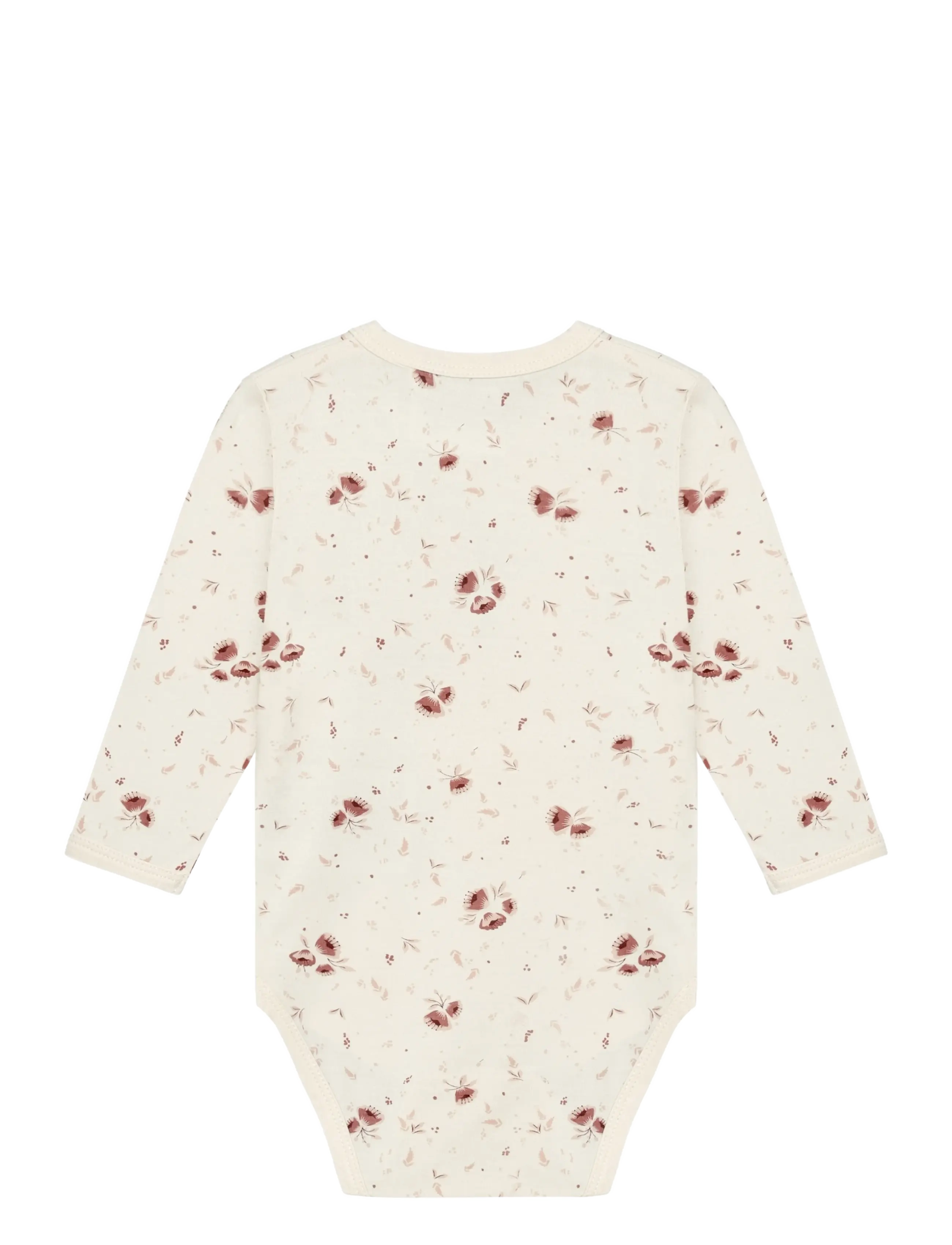 Minymo - Body LS - long-sleeved bodies - peach whip - 1