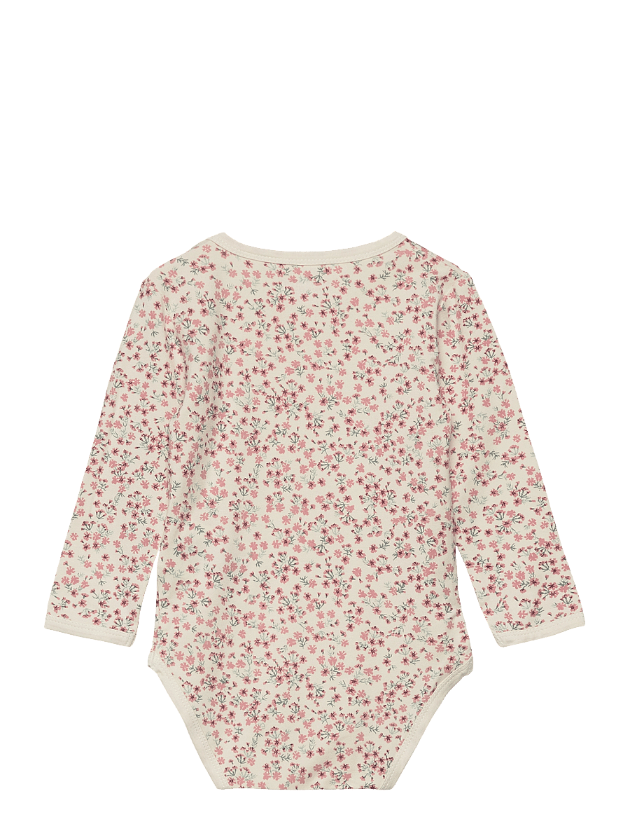 Minymo - Body LS - pikkade varrukatega bodid - rose tan - 1