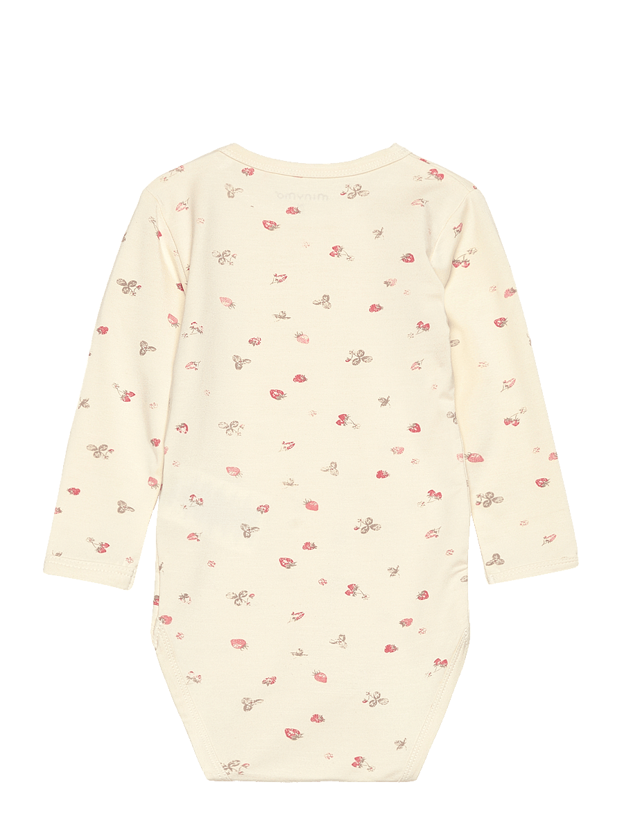 Minymo - Body LS - langärmelige bodys - strawberry ice - 1