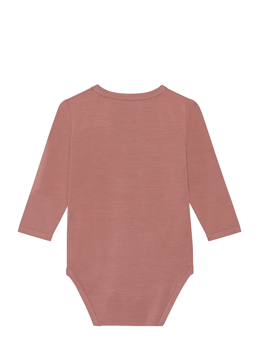 Minymo - Body LS - langärmelige bodys - withered rose - 1