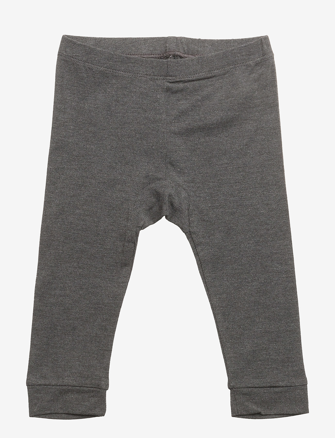 Minymo - Leggings - leggings - dark grey melange - 0