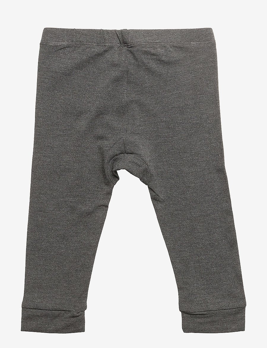 Minymo - Leggings - leggings - dark grey melange - 1