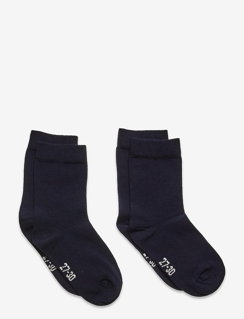 Minymo - Ankle sock (2-pack) - sukat - dark navy - 0