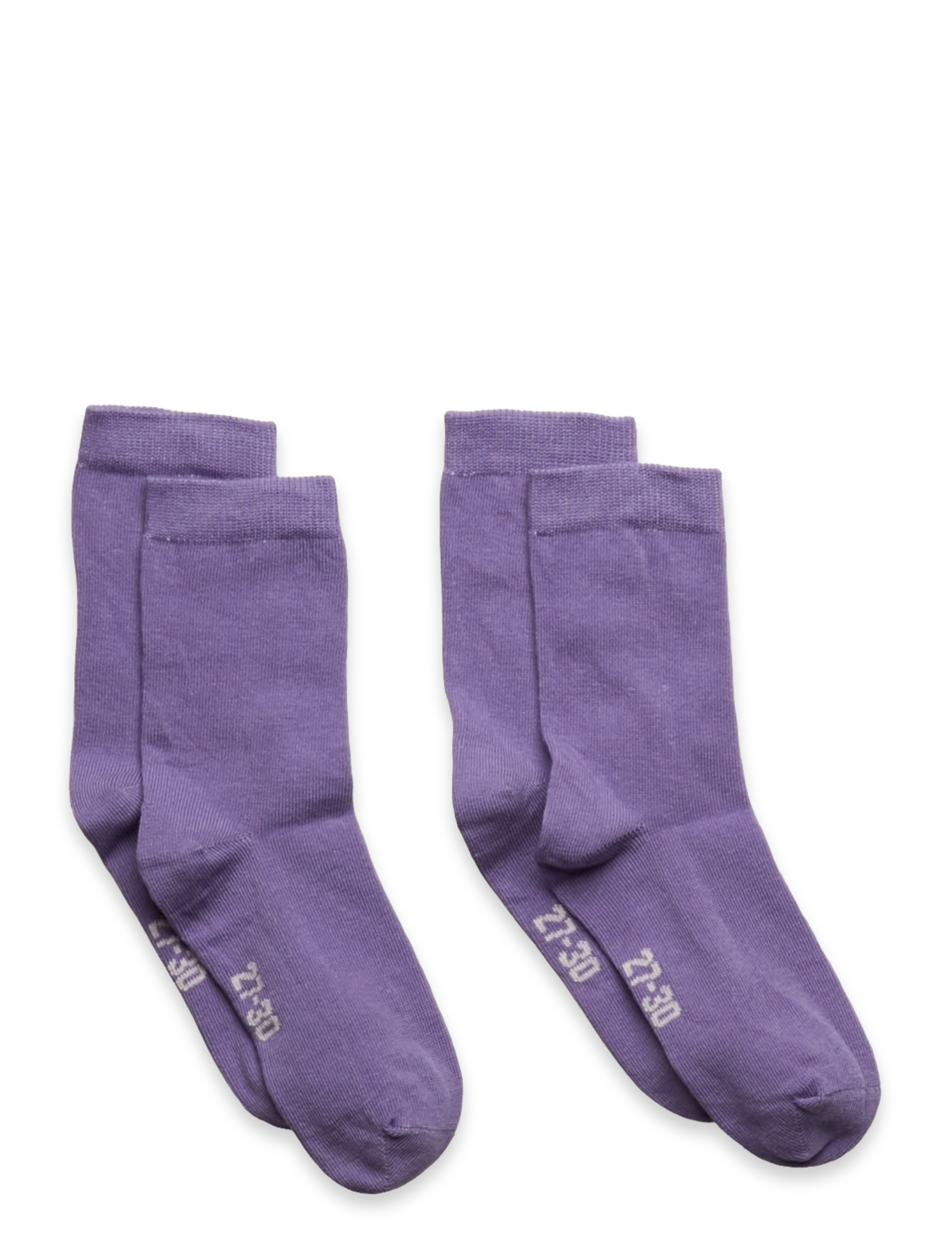 Minymo Ankle Sock (2-Pack), 23 , Socken & Strumpfhosen, Lila - Socks, Kinder