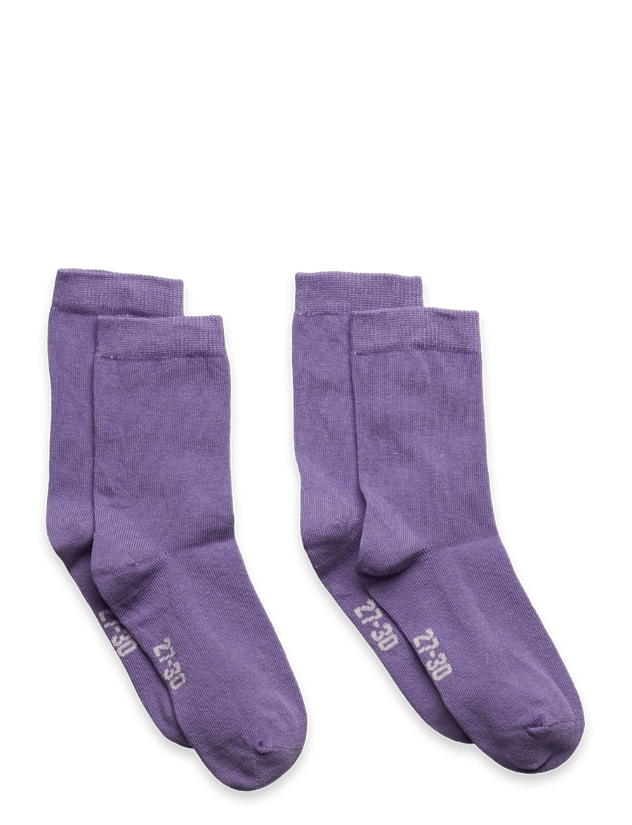 Minymo - Ankle sock (2-pack) - sokid - purple haze - 0