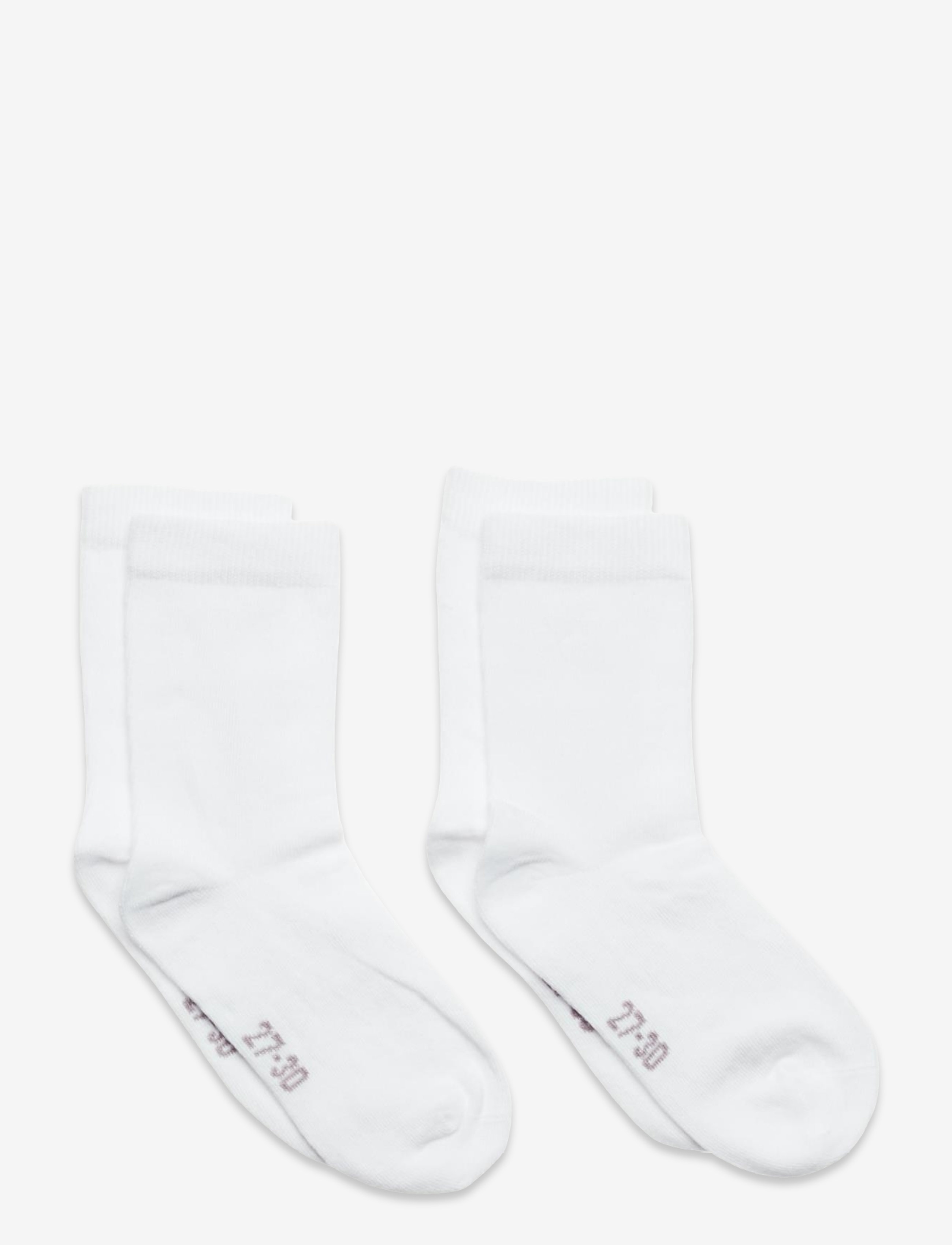 Minymo Ankle Sock (2-Pack), 35-38, Socken & Strumpfhosen, Weiß - Socks, Kinder