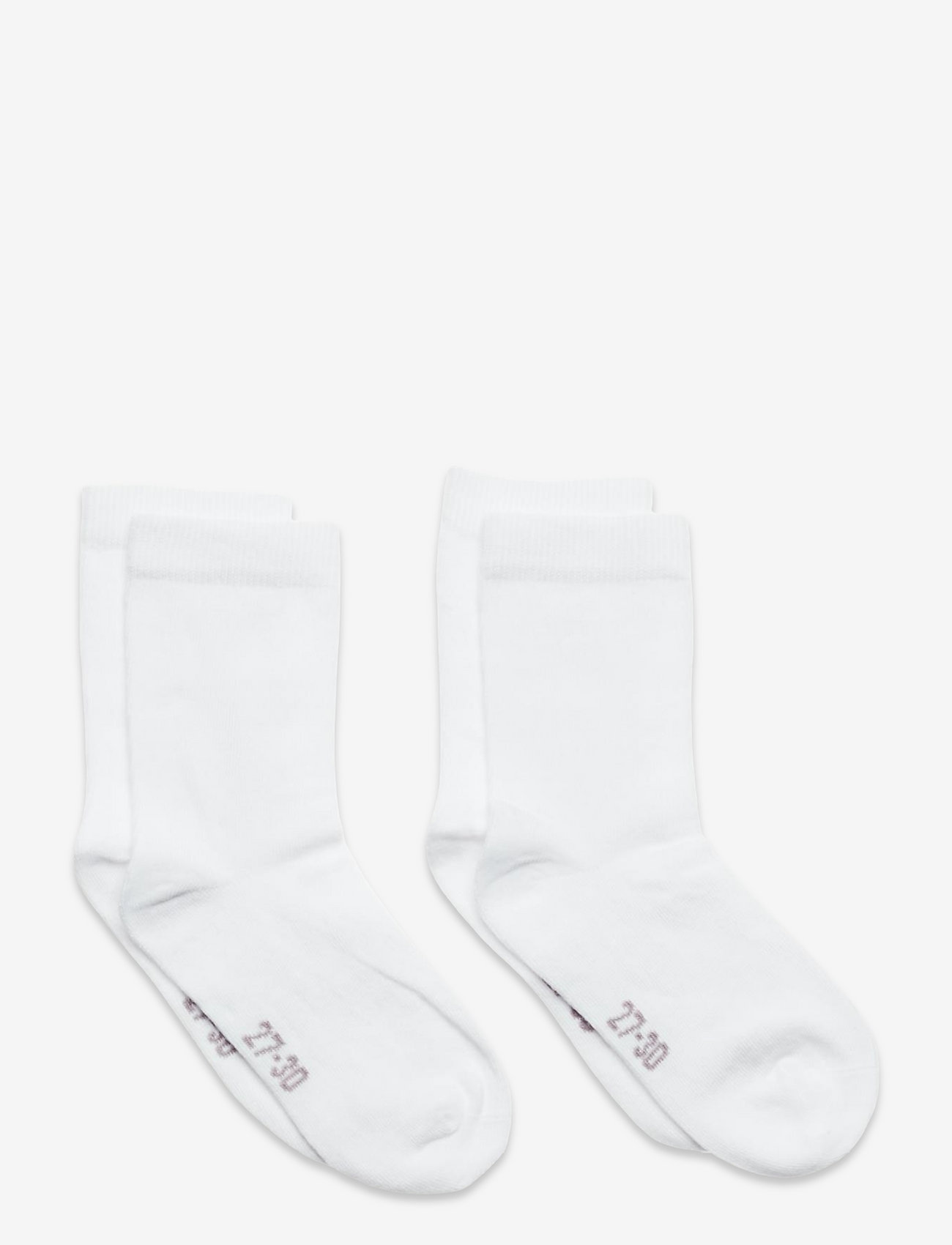 Minymo - Ankle sock (2-pack) - syysvaatteet - white - 0