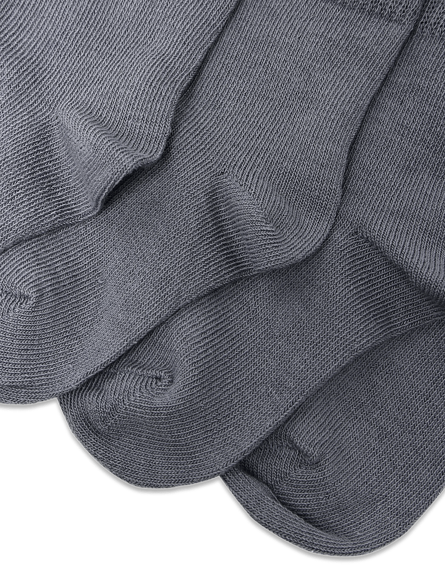Minymo - Ankle sock -solid (5-pack) - strømper - blau gray - 2