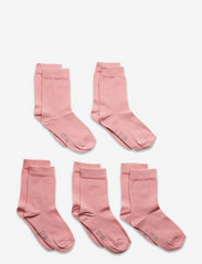 Ankle sock -solid (5-pack) - ROSE