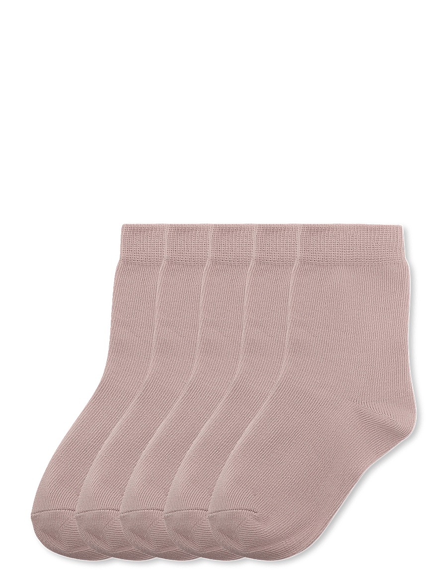 Minymo - Ankle sock -solid (5-pack) - strümpfe - shell - 0