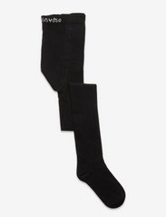 Minymo - Stocking - solid - de laveste prisene - black - 0