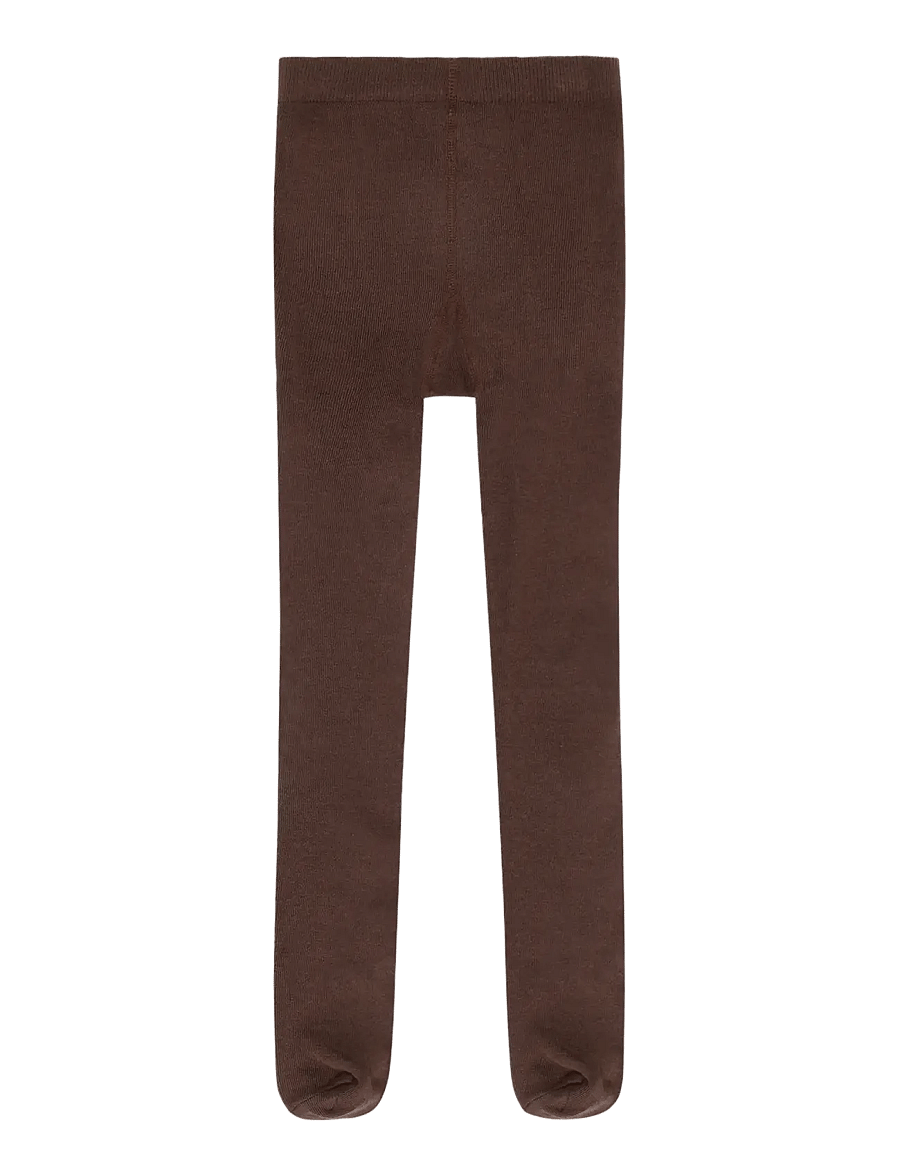 Minymo - Stocking - solid - strumpfhosen - chestnut - 1