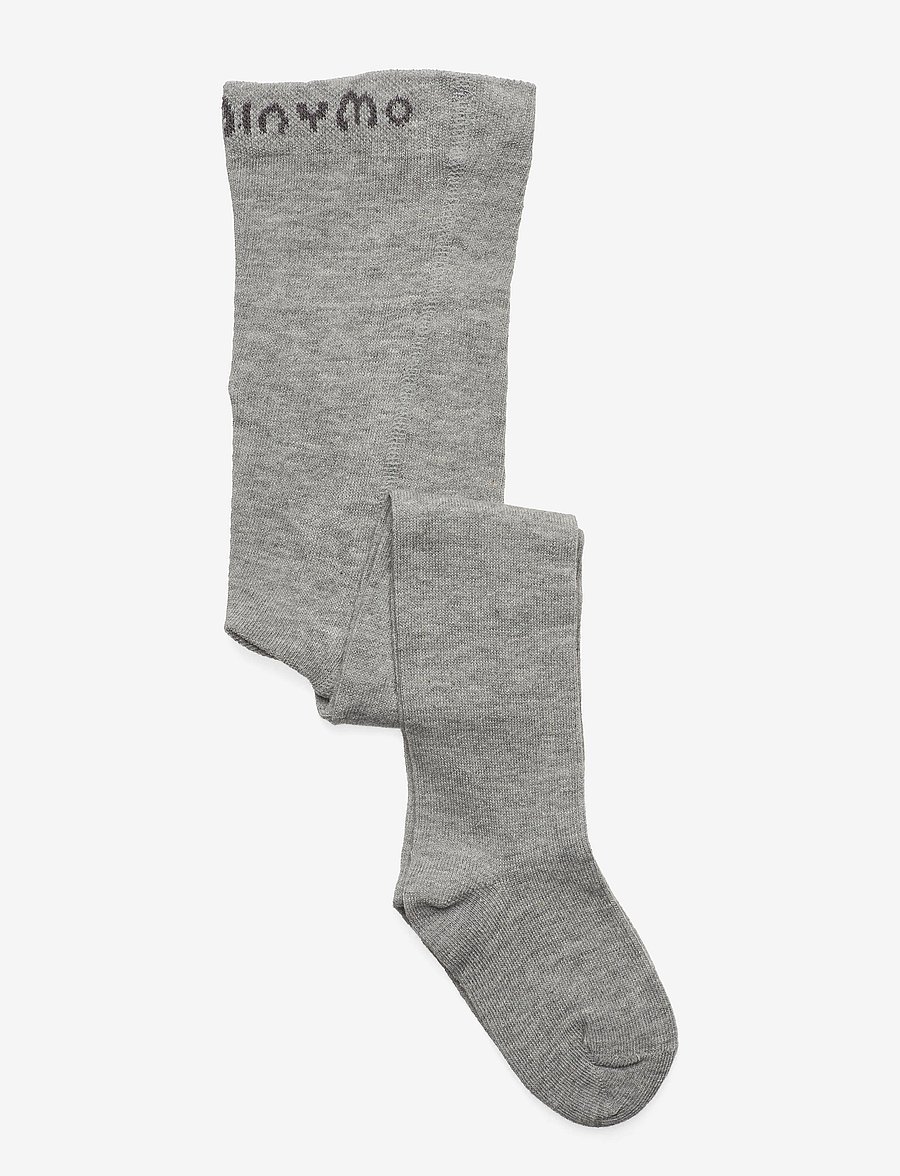 Minymo - Stocking - solid - strumpfhosen - light grey melange - 0