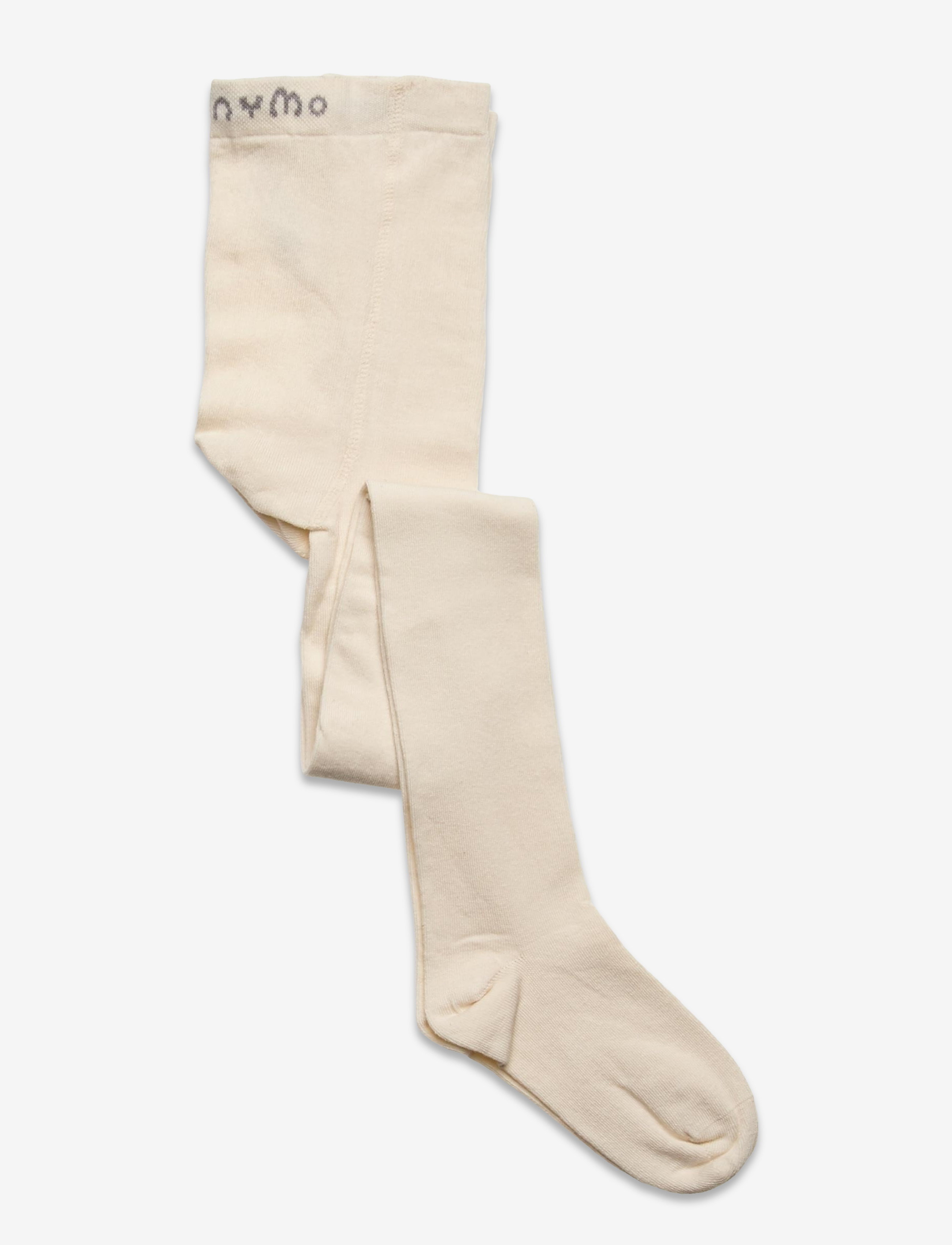Minymo Stocking Solid, 104-110, Socken & Strumpfhosen, Creme - Tights, Kinder