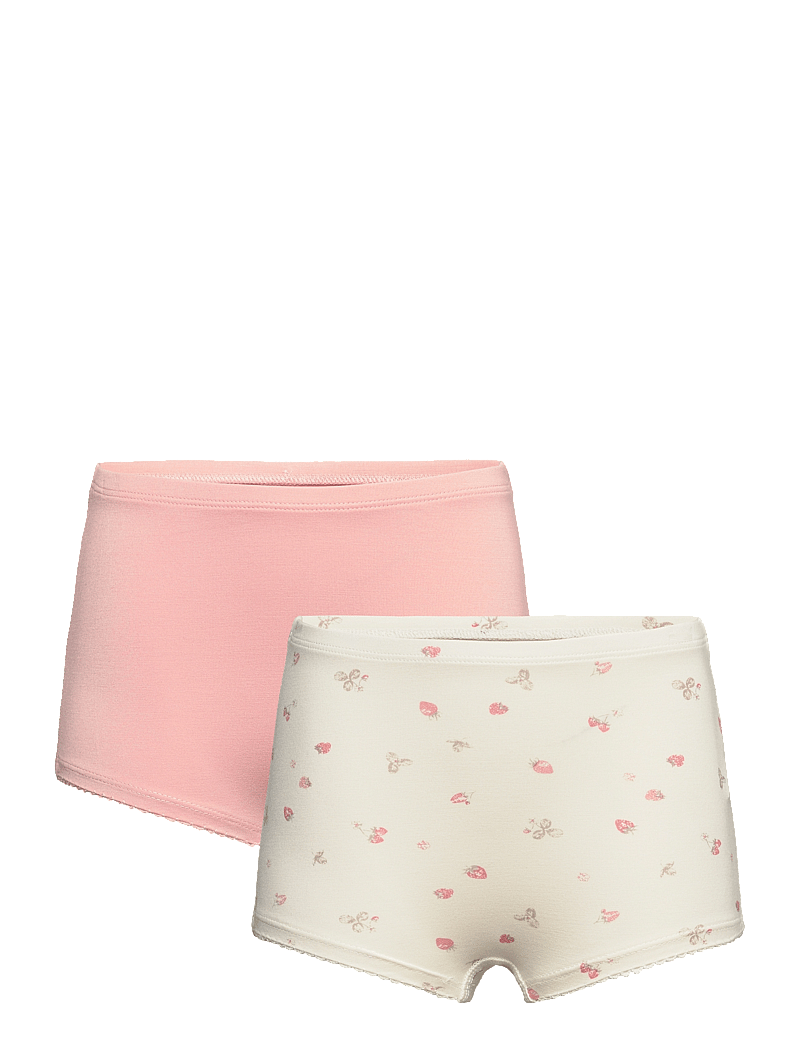 Minymo - Hipsters 2-pack - slips - strawberry ice - 0