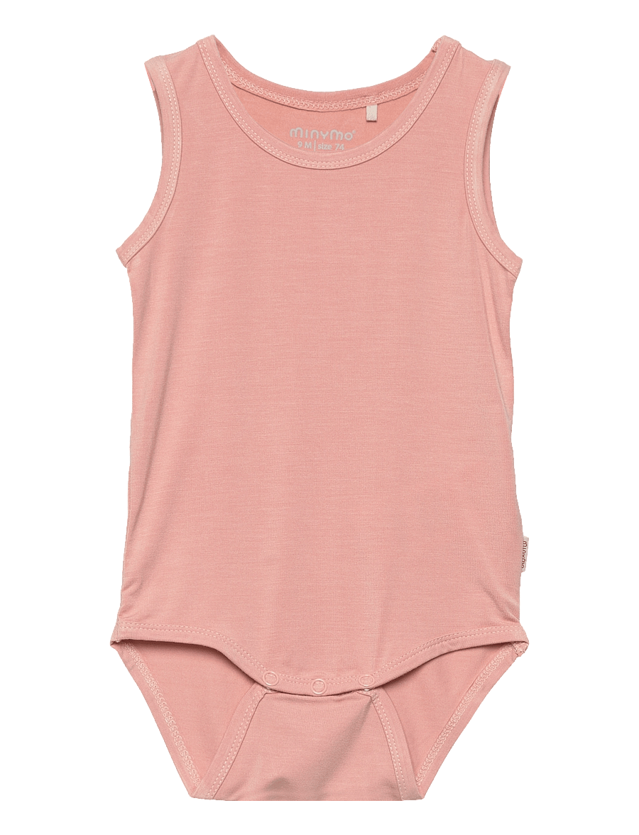 Minymo - Body w/o sleeves - Ärmellose bodys - misty rose - 0
