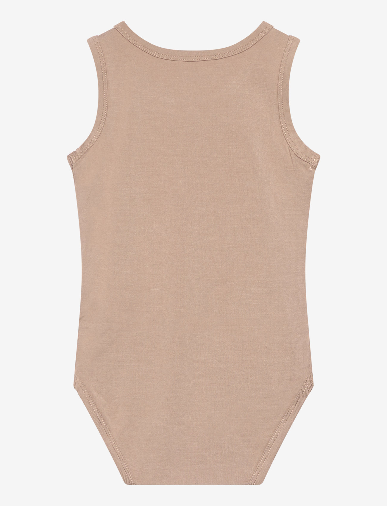 Minymo - Body w/o sleeves - bodyer uden ærmer - simply taupe - 1