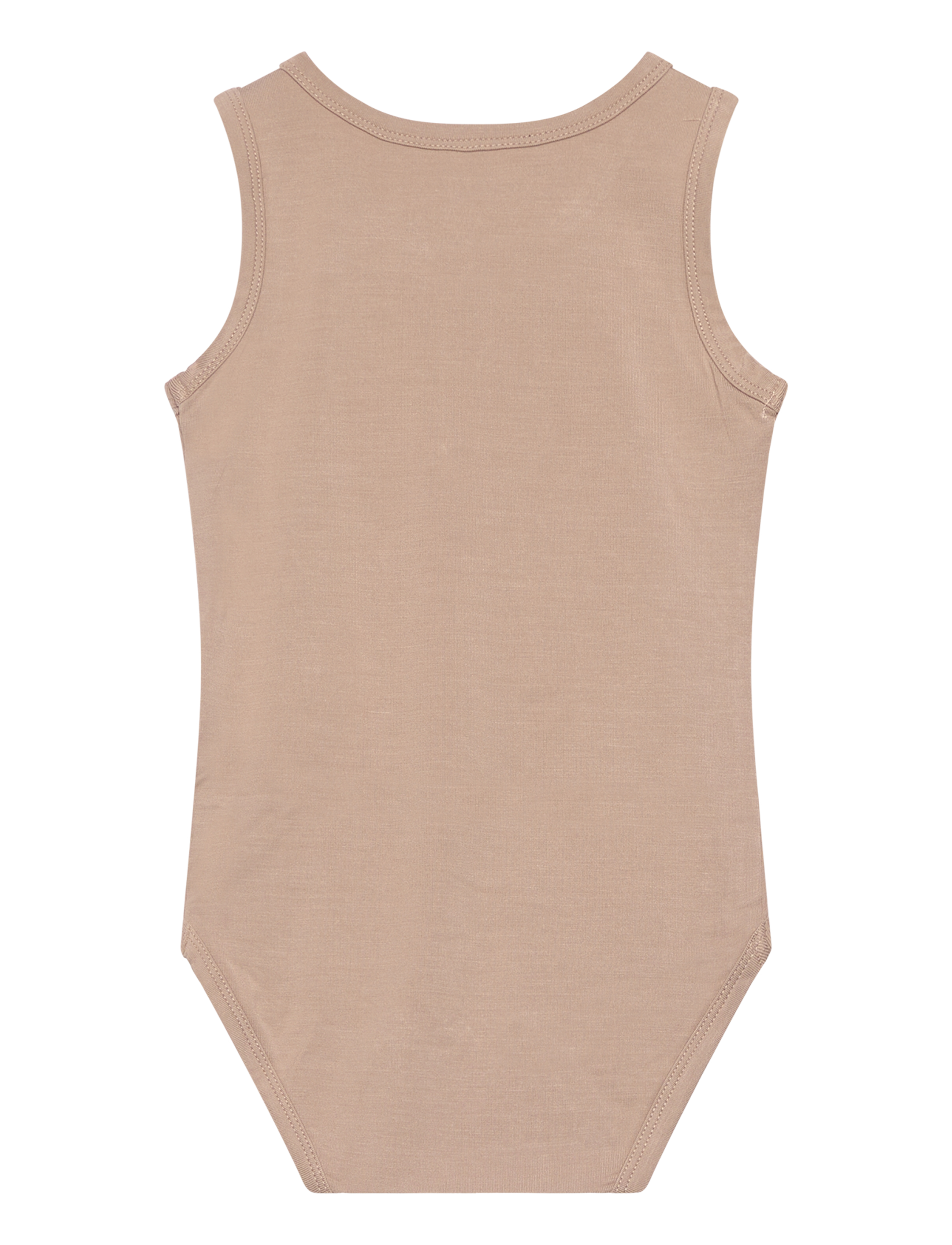 Minymo - Body w/o sleeves - Ärmellose bodys - simply taupe - 1