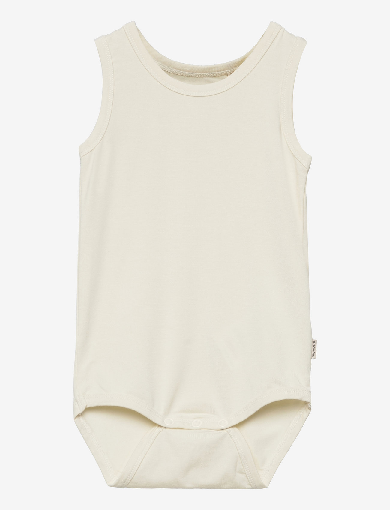 Minymo - Body w/o sleeves - bodyer uden ærmer - white - 0