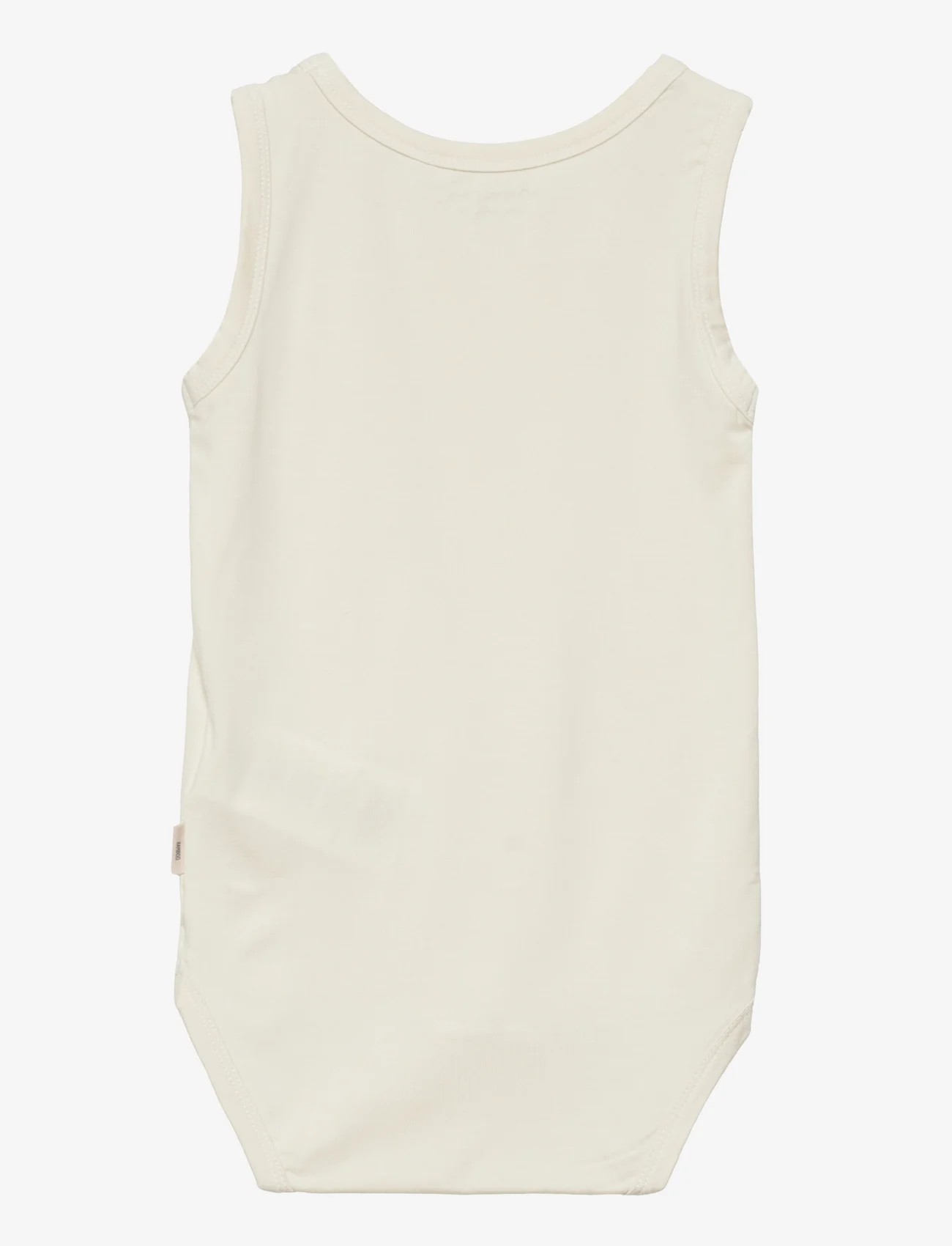 Minymo - Body w/o sleeves - Bamboo - laveste priser - white - 1