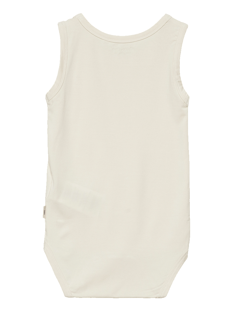 Minymo - Body w/o sleeves - bodyer uden ærmer - white - 1