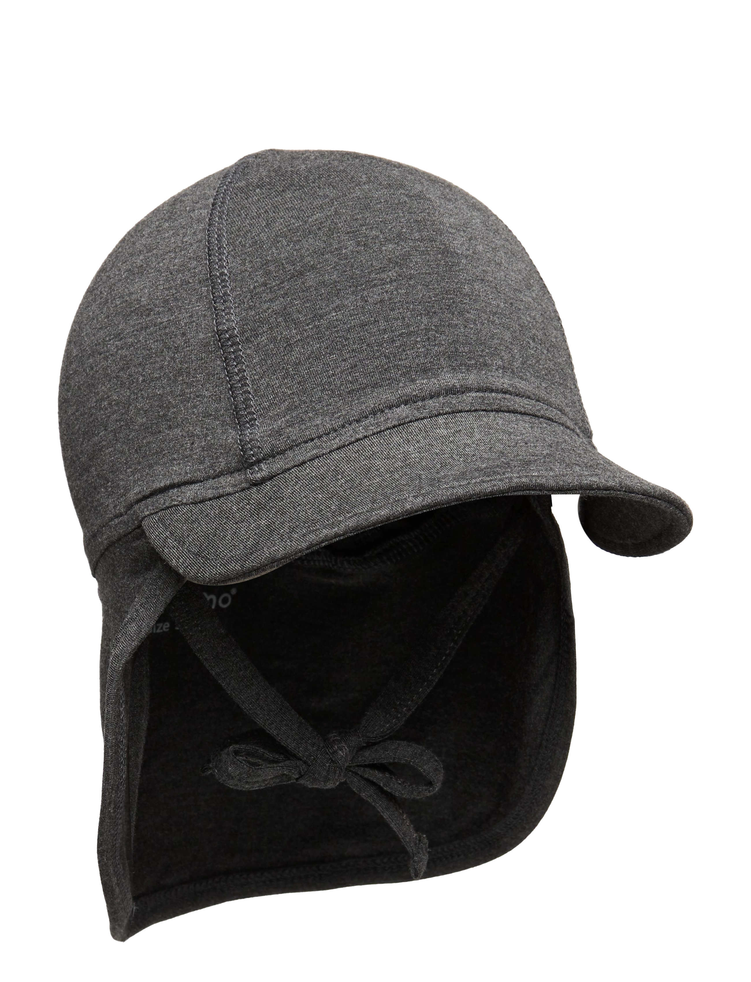 Minymo - Summer Hat - accessories - dark grey melange - 0