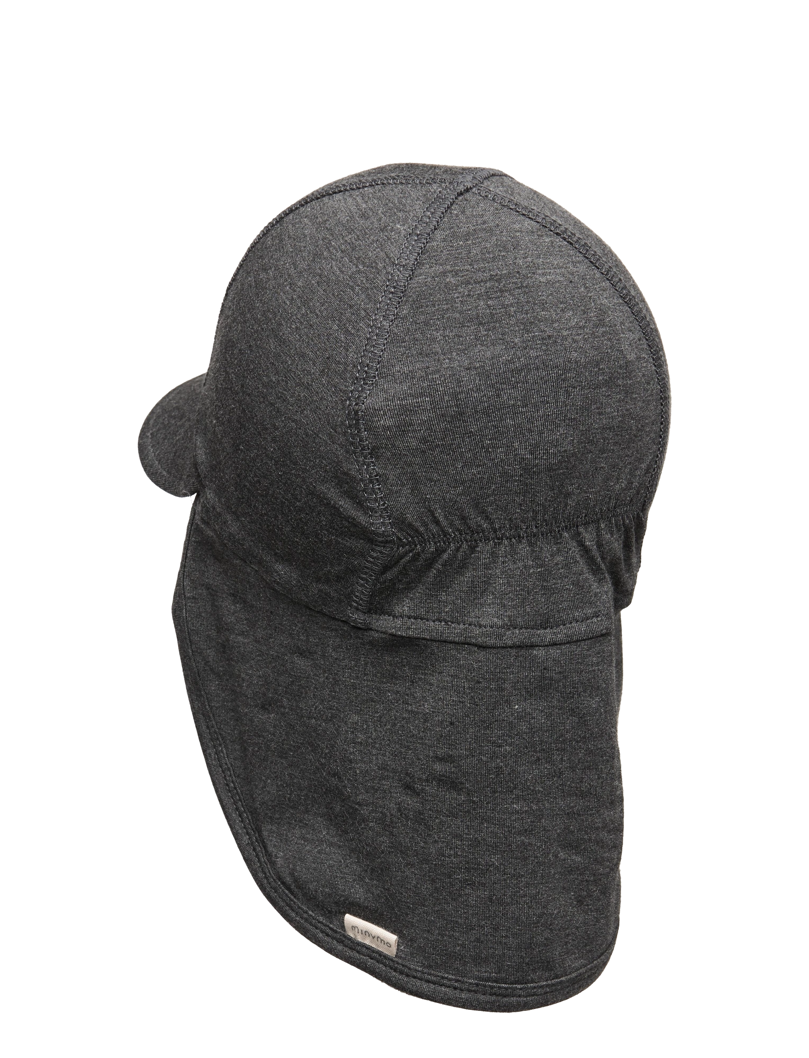 Minymo - Summer Hat - accessories - dark grey melange - 1